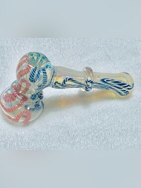 Beautiful Glass Color changing water bubbler